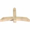 Ekena Millwork Bellingham Rough Sawn Timber Gable Bracket, Douglas Fir, 60"W x 38"H x 6"D x 6"F, 15/12 Pitch GBW060X38X0606BEL00RDF - alternate 2